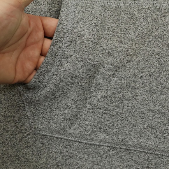 Roots Hoodie dress womens M Longline Pullover Kangaroo Pocket Casual Sweatshirt - Picture 5 of 13